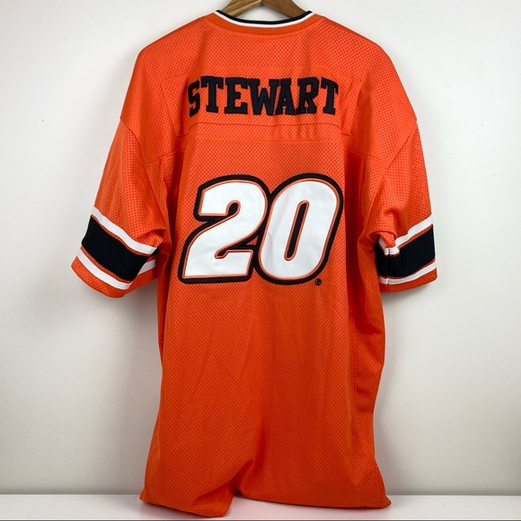 Vintage Chase Authentics NASCAR Tony Stewart 20 Orange Jersey Men’s Size XL - Picture 2 of 10